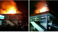 Pasar Klewer Solo Terbakar