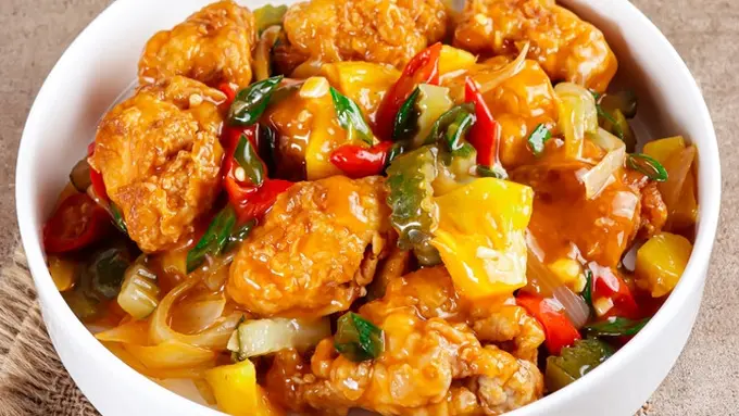 ayam koloke asam manis kuluyuk