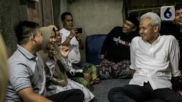 Ganjar Pranowo Silaturahmi ke Kelurahan Slerok Kota Tegal