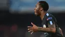 7. Raheem Sterling (Manchester City) - 7 Gol. (1 Penalti). (AFP/Filippo Monteforte)