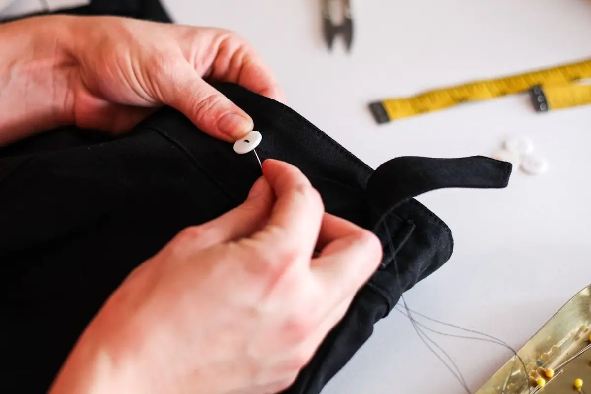 Sewing a Button