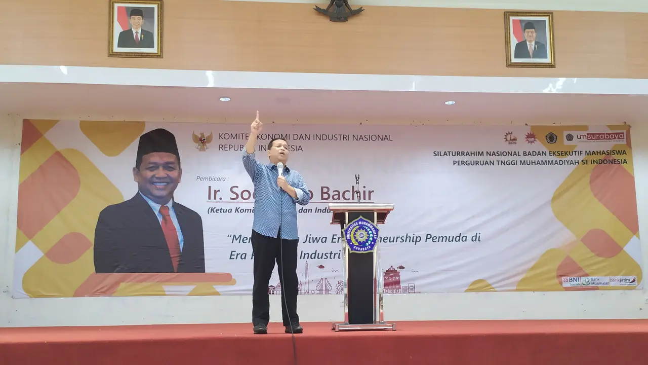 Mantan Ketua Umum Partai Amanat Nasional (PAN) Soetrisno Bachir. (Liputan6.com/Dian Kurniawan)