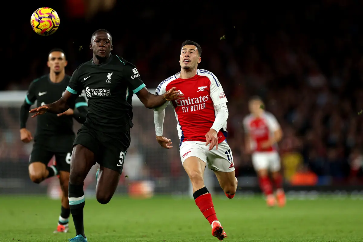 Arsenal vs Liverpool, Premier League