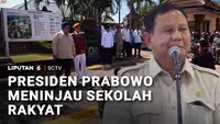 Presiden Prabowo Tinjau Sekolah Rakyat di Bali, Sapa Calon Siswa