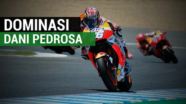 Ketika Dani Pedrosa Jauh Lebih Baik dari Valentino Rossi