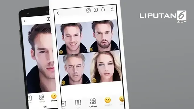 Banner Infografis FaceApp Curi Data Pengguna?