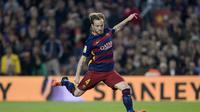 Gelandang Barcelona, Ivan Rakitic, diragukan tampil dalam laga El Clasico kontra Real Madrid, Minggu (22/11/2015) dini hari WIB.