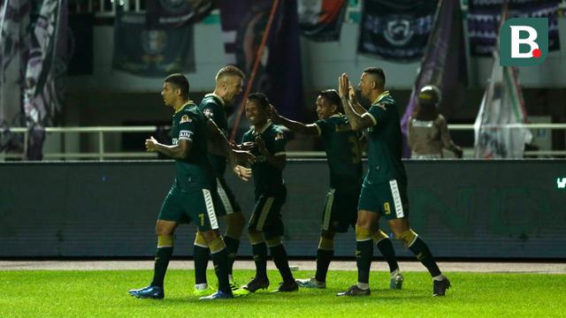 Selebrasi Skuad Persikabo