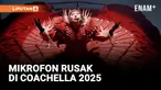 LADY GAGA ALAMI KERUSAKAN MIKROFON SAAT TAMPIL DI COACHELLA 2025