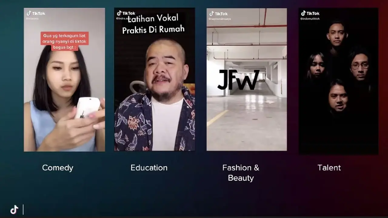 Konten-Konten Teratas TikTok Selama 2020, dari Komedi hingga Makanan