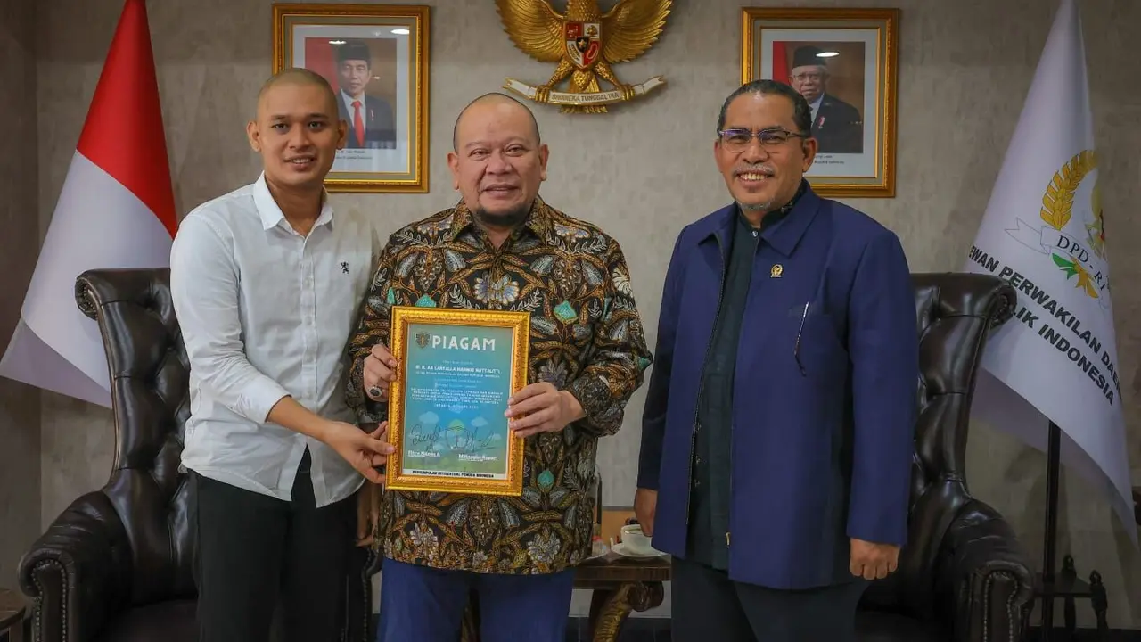 Ketua DPD RI AA LaNyalla Mahmud Mattalitti