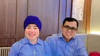 Haji Faisal dan Dewi Zuhriati. (Foto: Dok. Instagram @opah_faisal)