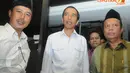Jokowi mengunjungi PBNU bermaksud untuk membicarakan persiapan musyawarah nasional (munas) PBNU yang akan diselenggarakan pada 9 sampai 11 Mei mendatang Senin (14/4/2014) (Liputan6.com/Herman Zakharia).