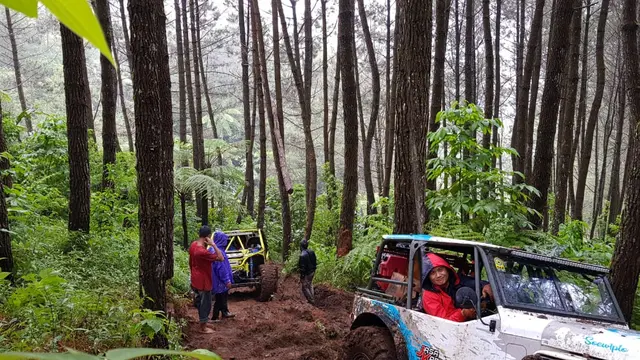 Potensi wisata alam terbuka Garut saat kejuaraan offroad beberapa waktu lalu