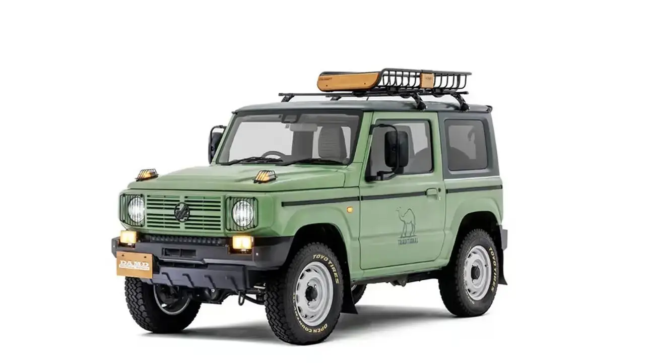 Suzuki Jimny Berwujud Kekar Berkat Sentuhan Modifikasi DAMD