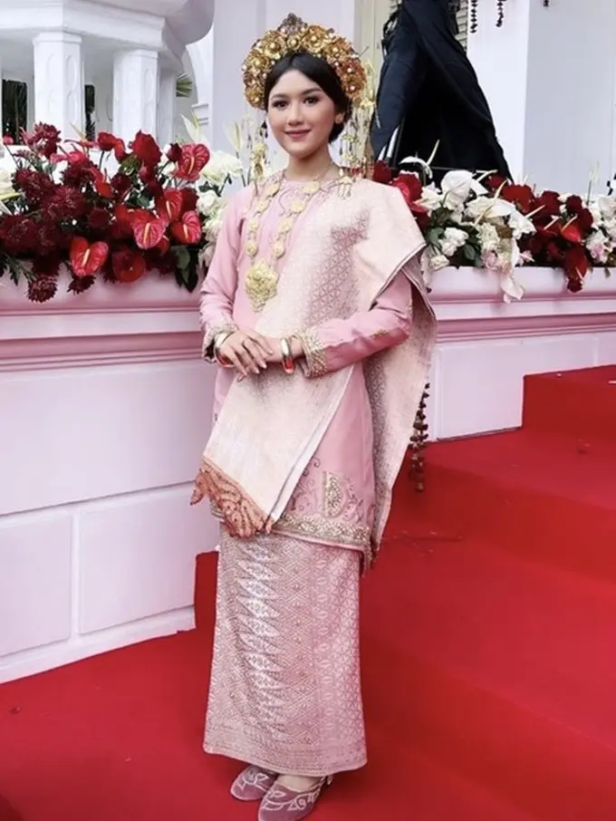 Erina Gudono di Upacara Kemerdekaan