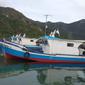 Kapal bantuan Kementerian Kelautan dan Perikanan (KKP) untuk nelayan di Kepulauan Natuna. (Gideon/Liputan6.com)