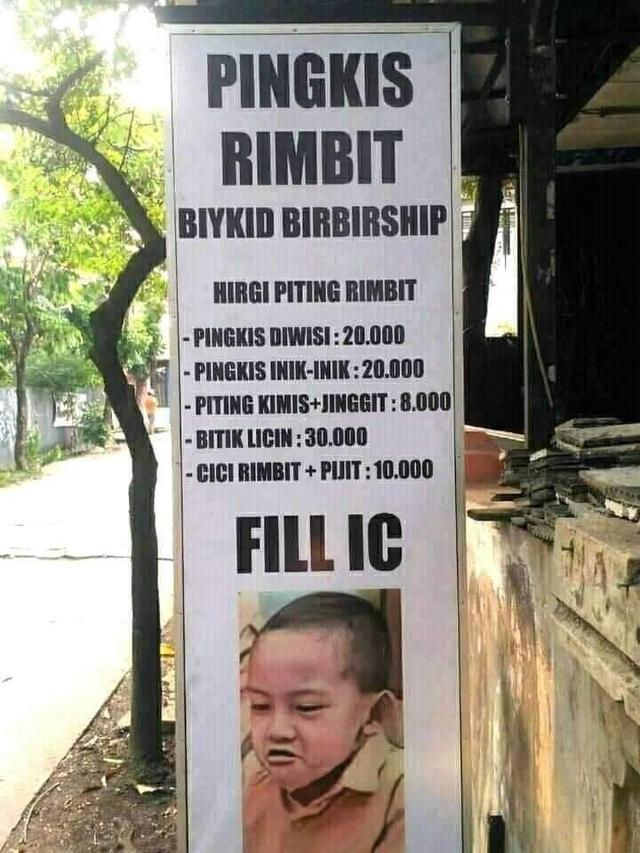 7 Potret Promosi di Spanduk Jualan Ini Kocak, Enggak Habis Pikir