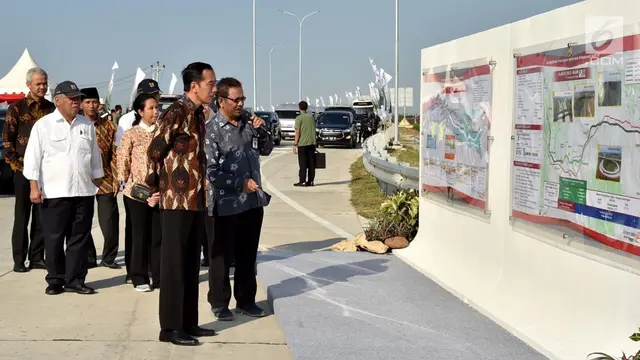 Presiden Jokowi Resmikan Jalan Tol Solo-Ngawi