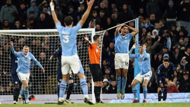 Manchester City vs Chelsea - Liga Inggris