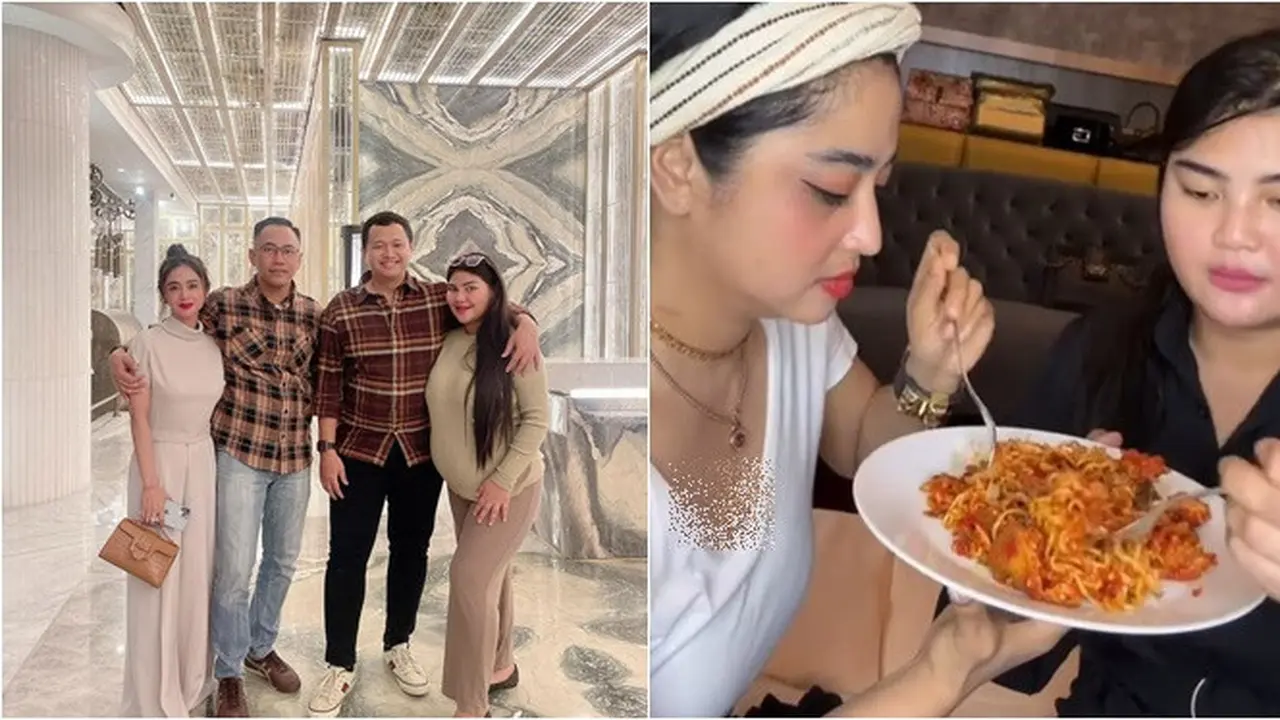 6 Potret Kebersamaan Dewi Perssik dan Rosa Meldianti Selama Hamil, Ditemani Lahiran