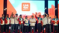 Grand launching aplikasi pembayaran LinkAja turut dihadiri Wakil Presiden Jusuf Kalla dan Menteri BUMN Rini Soemarno. Dok: Humas Kementerian BUMN