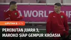 Setelah dikalahkan Argentina di semifinal, Kroasia akan menantang Maroko yang dikalahkan Prancis untuk memperebutkan tempat ketiga di Stadion Internasional Khalifa, malam nanti. Laga ini dipastikan tetap akan sengit sebagai kado hiburan untuk para fa...