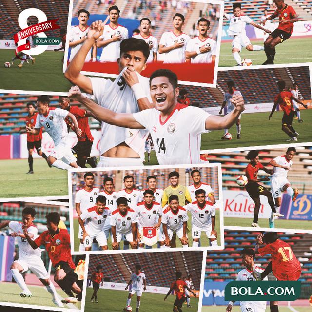 SEA Games 2023 - Kolase Pertandingan Timor Leste vs Indonesia