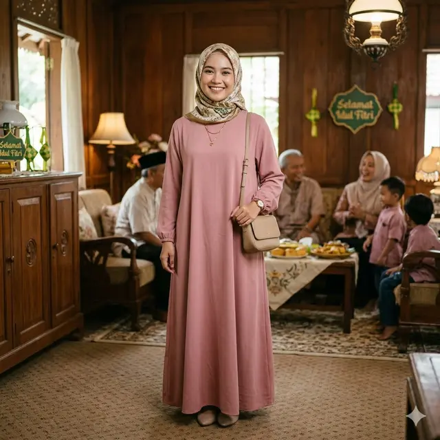 Model Dress Casual untuk Silaturahmi Santai Saat Lebaran