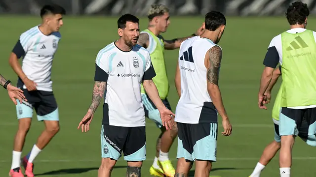 Persiapan Timnas Argentina Hadapi Laga Perdana Grup J Piala Dunia 2026