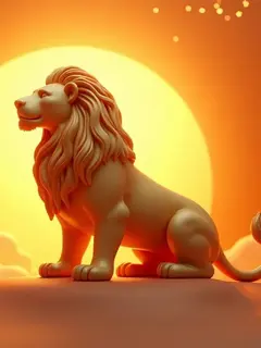 logo ramalan zodiak leo