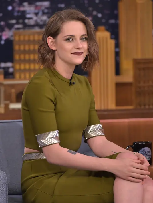 "Kami sempat putus nyambung hampir beberapa kali dan akhirnya kembali bersama, dan saat ini aku merasa nyaman sekali," ungkap Kristen. (AFP/Bintang.com)