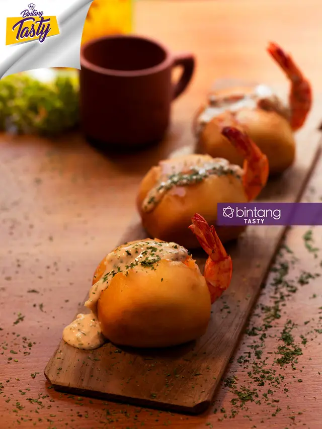 [Bintang] Bintang Tasty: Mantou Udang dengan Saus Mayo