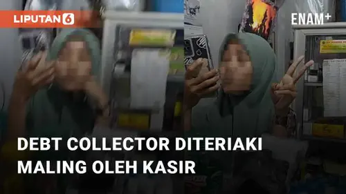 VIDEO: Tak Beri Nomor Hape, Debt Collector Malah Diteriaki Maling oleh Kasir