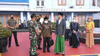 Presiden Joko Widodo atau Jokowi bertolak ke Lampung untuk membuka Muktamar ke-34 NU, Rabu (22/12/2021). Jokowi berangkat dari Lanud Halim Perdanakusuma, Jakarta Timur. (Foto: Biro Pers Setpres)