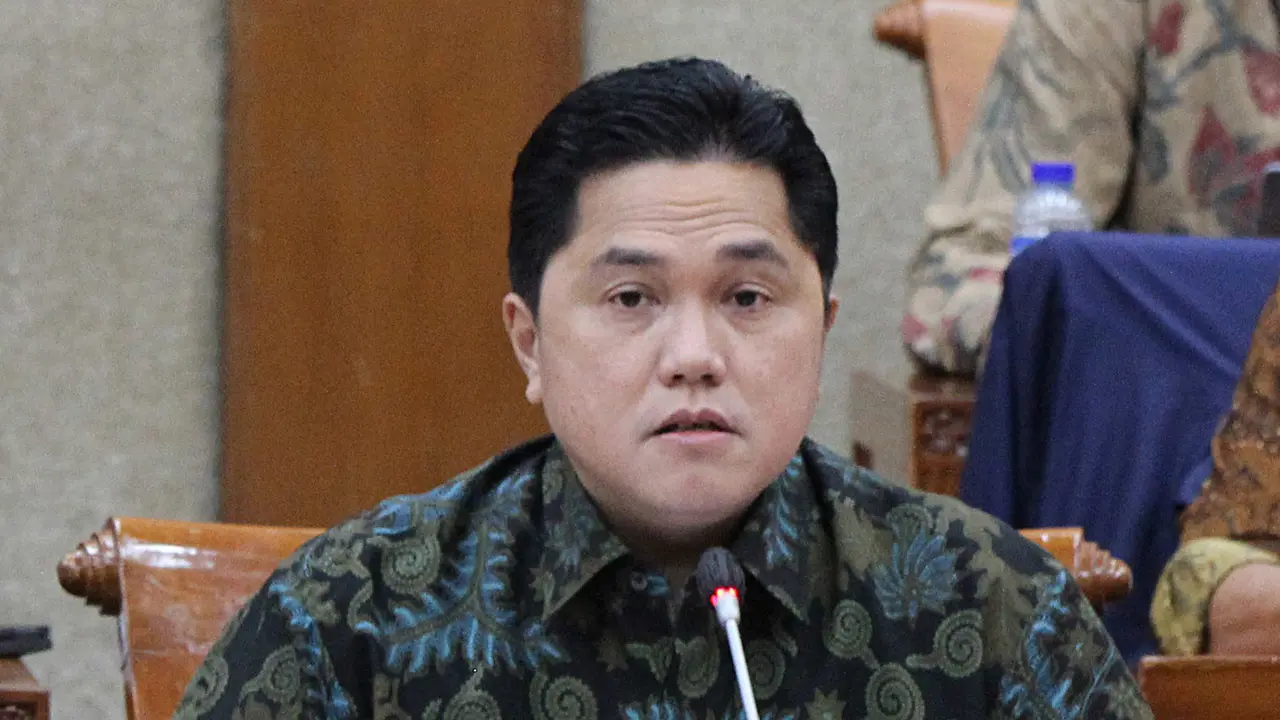 FOTO: Erick Thohir Bahas Progres Penanganan Masalah Garuda Indonesia Bersama DPR