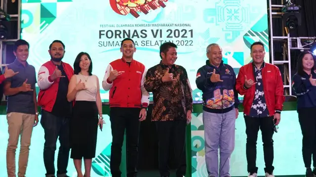 Esports digelar Festival Olahraga Rekreasi Nasional (FORNAS) VI 2022 Palembang.