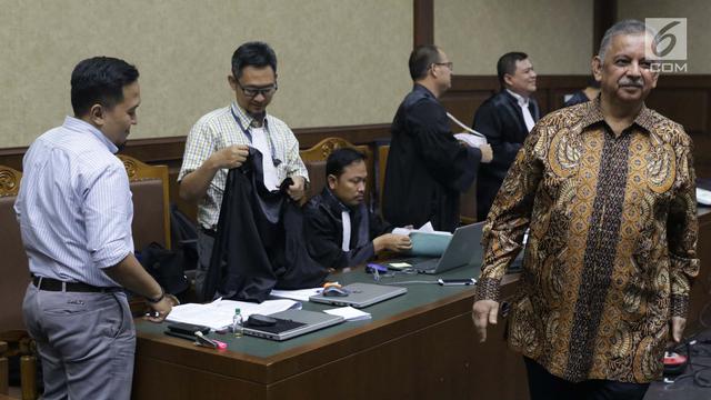 Mantan Dirut PLN Sofyan Basir Bersaksi di Sidang Bowo Sidik Pangarso