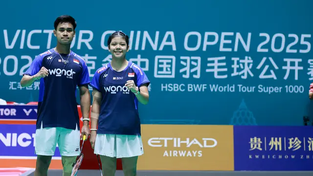 Jafar Hidayatullah/Felisha Alberta Nathaniel Pasaribu - China Open 2025 - Bulu Tangkis