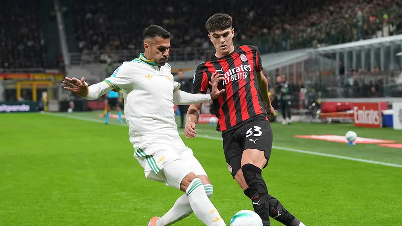 ac milan vs as roma zeki celik