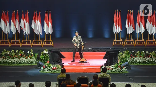 Presiden Jokowi Hadiri Rakornas Indonesia Maju
