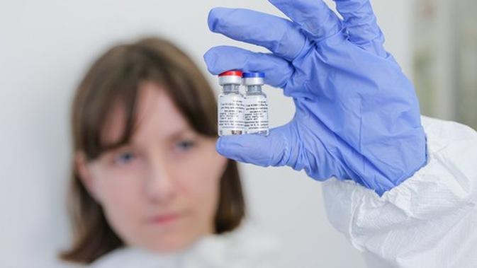 Vaksin pencegah infeksi Virus Corona yang dikembangkan Pusat Penelitian Federal Gamaleya di Moskow, Rusia. (Xinhua/RDIF)