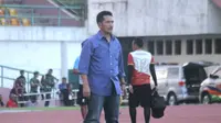 Jaya Hartono, salah satu anggota skuat Timnas Indonesia pada SEA Games 1987. (Bola.com/Ronald Seger)