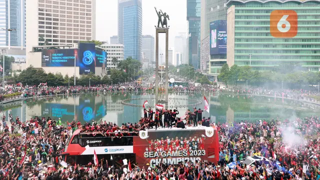 Parade Kemenangan Timnas Indonesia U-22