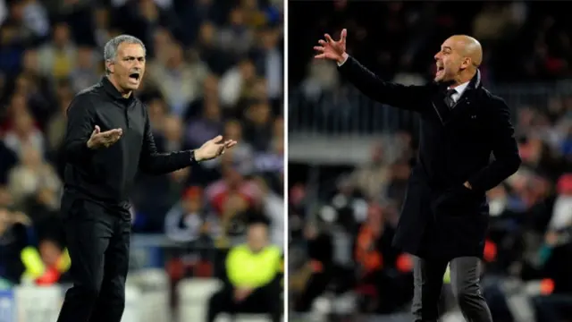 jose mourinho - josep guardiola