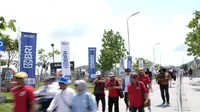 Pengunjung MotoGP Mandalika 2025. (Sumber: BRI)