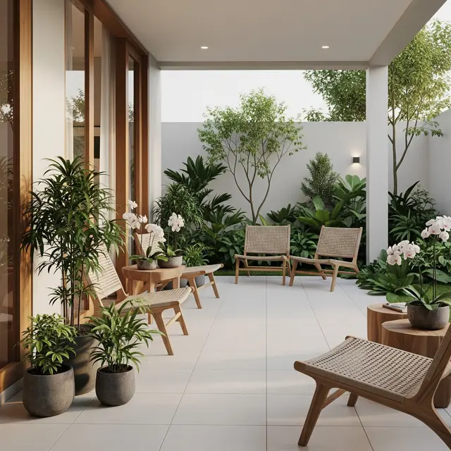 9 Desain Teras Rumah Minimalis Tanpa Halaman, Solusi Estetis dan Fungsional