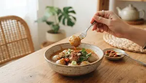 Resep Cilok Kuah Kacang Empuk dan Lezat, Mudah Dibuat untuk Camilan Keluarga