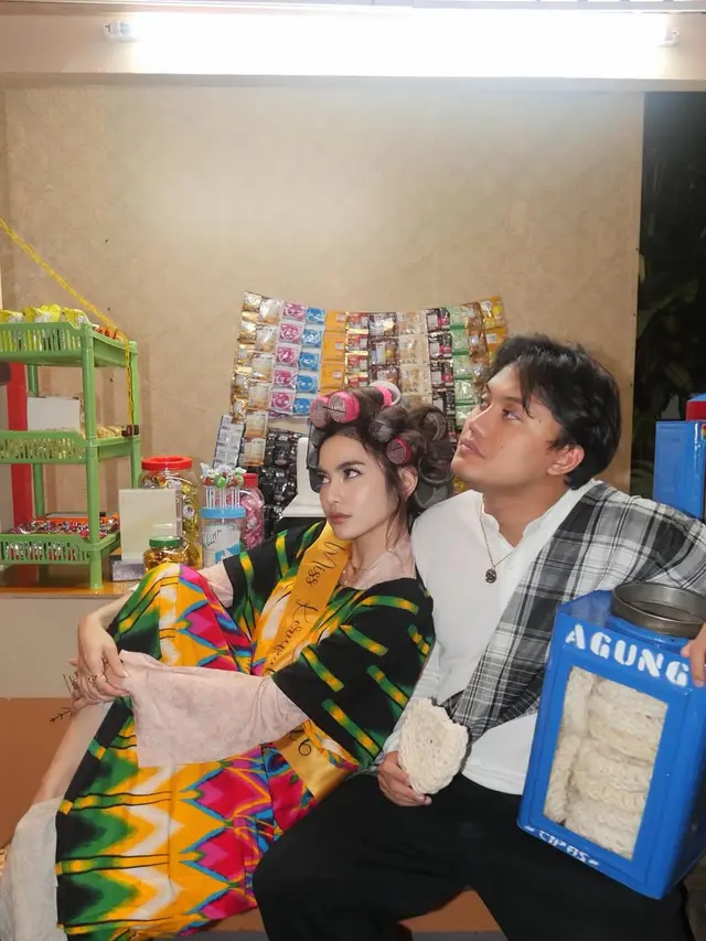 Mahalini saat Ulang Tahun ke-26 diberi kejutan Rizky Febian. [@mahaliniraharja]