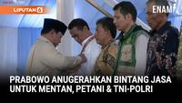 Prabowo Anugerahkan Bintang Jasa ke Mentan Amran, TNI-Polri & Petani di Panen Raya